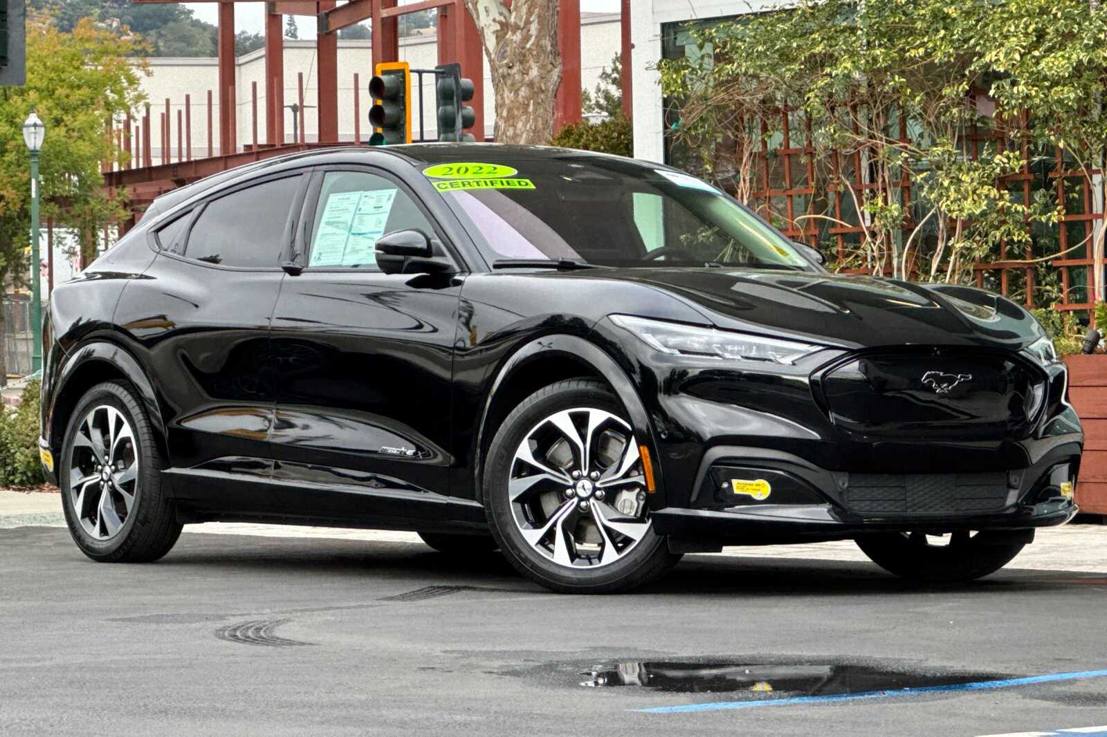 Certified 2022 Ford Mustang Mach-E Premium RWD with VIN 3FMTK3R77NMA29052 for sale in Walnut Creek, CA