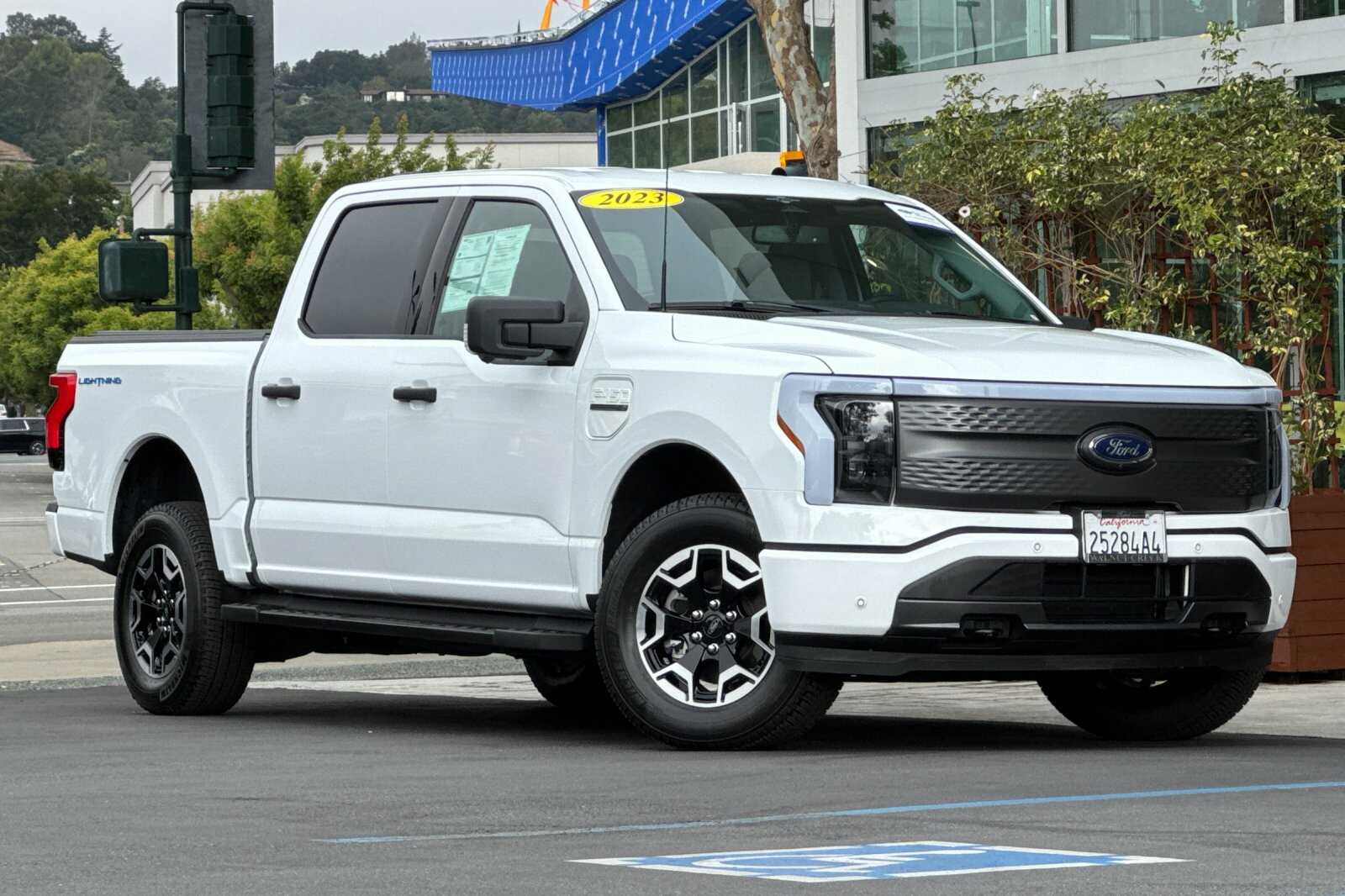 Certified 2023 Ford F-150 Lightning XLT with VIN 1FTVW1EL1PWG63470 for sale in Walnut Creek, CA