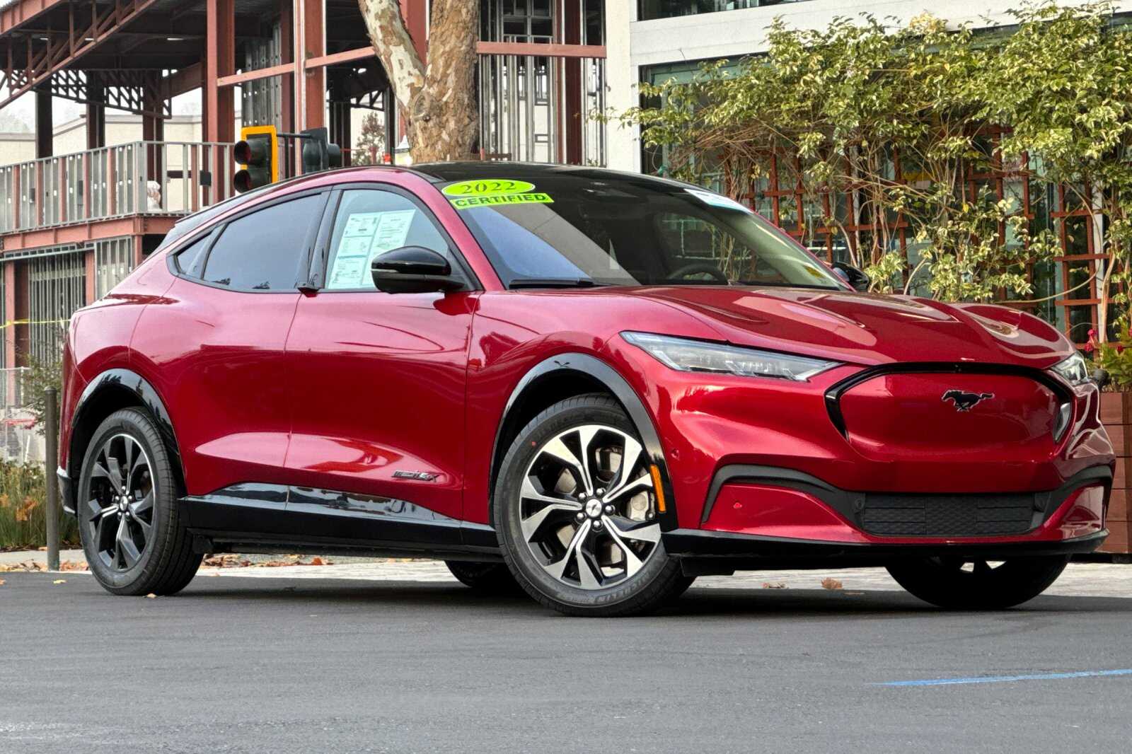 Certified 2022 Ford Mustang Mach-E Premium AWD with VIN 3FMTK3SU4NMA49064 for sale in Walnut Creek, CA