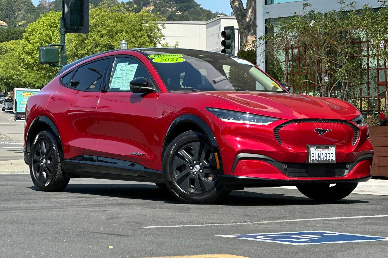 Certified 2021 Ford Mustang Mach-E California Route 1 RWD with VIN 3FMTK2R78MMA06033 for sale in Walnut Creek, CA