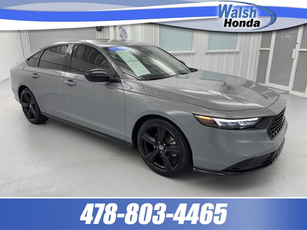 Certified 2024 Honda Accord Hybrid Sport-L Sedan