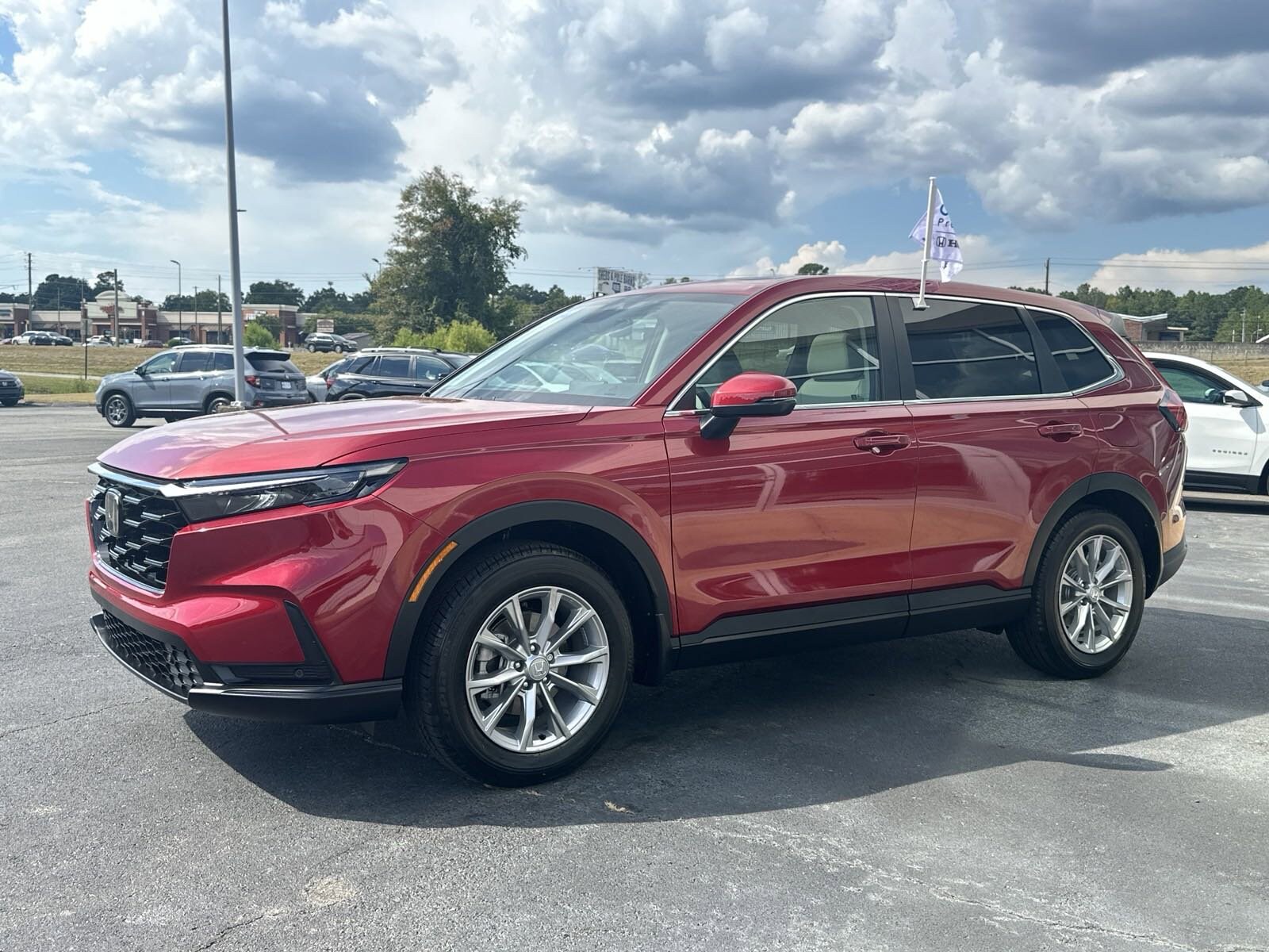 Certified 2025 Honda CR-V EX-L with VIN 7FARS4H72SE008569 for sale in Macon, GA