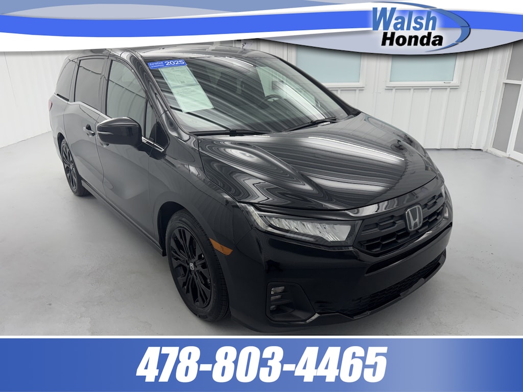 Certified 2025 Honda Odyssey Sport-L Van