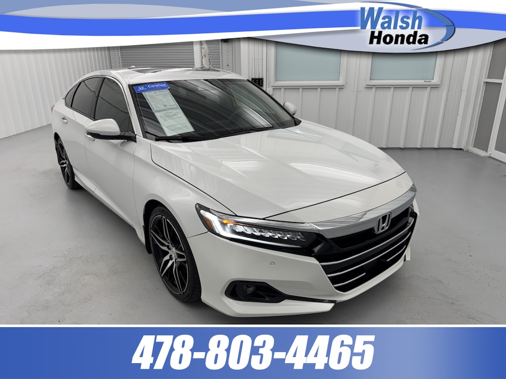 Certified 2021 Honda Accord Touring 2.0T Sedan