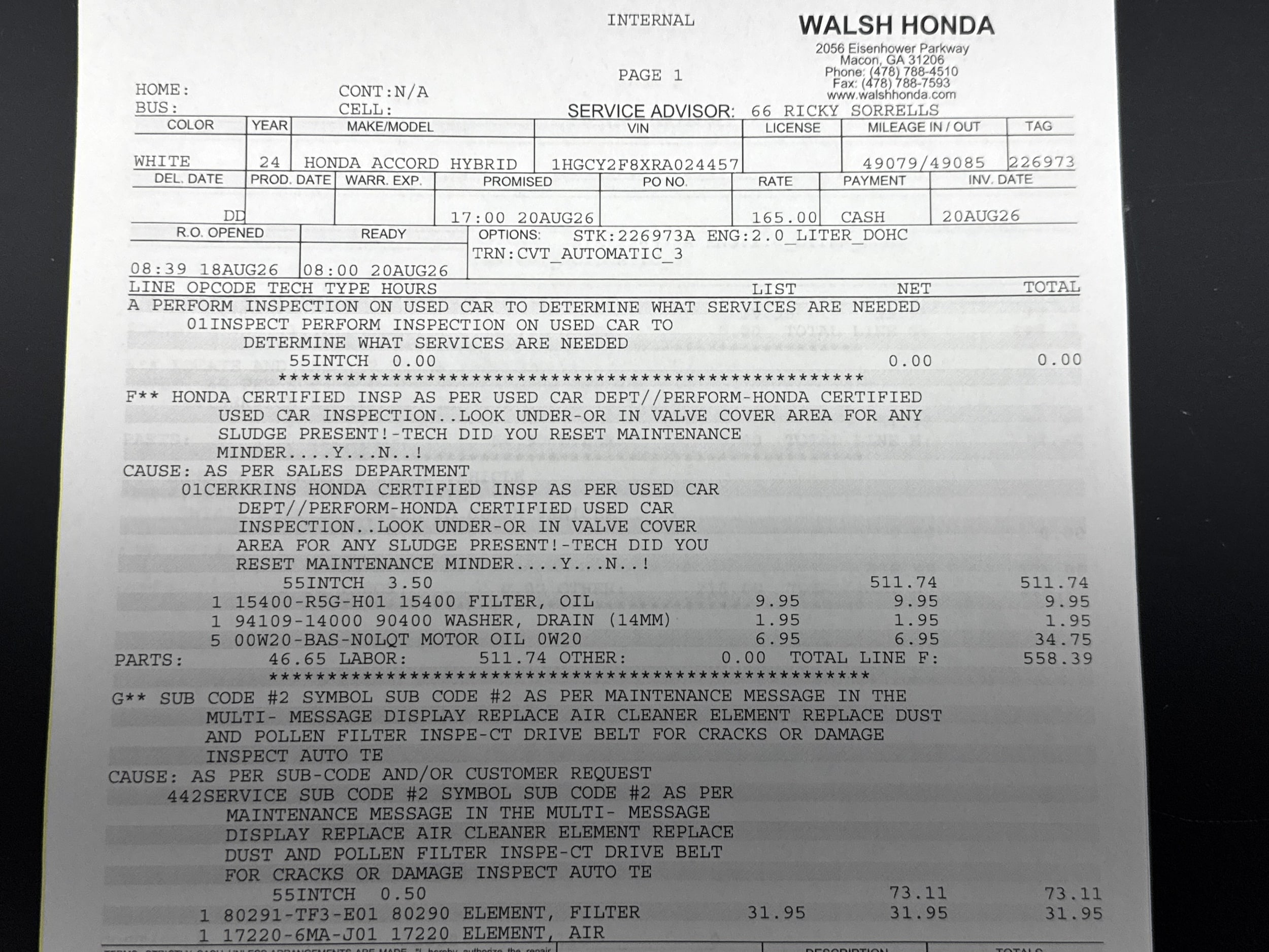 2024 Honda Accord Hybrid Touring - Photo 29