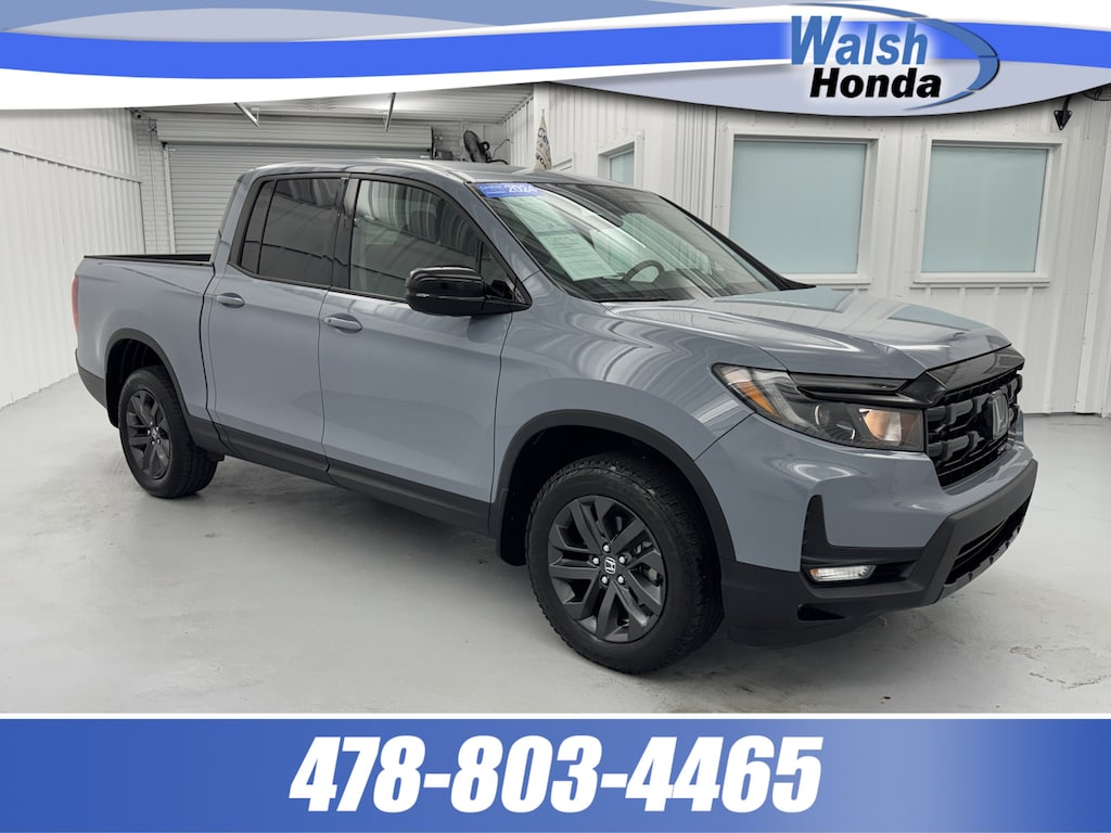 Certified 2024 Honda Ridgeline Sport Truck Crew Cab