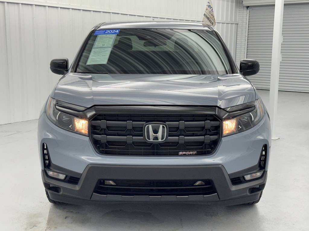 Certified 2024 Honda Ridgeline Sport Truck Crew Cab