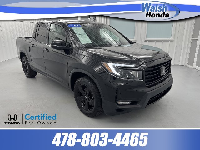 Certified 2023 Honda Ridgeline Black Edition Truck Crew Cab