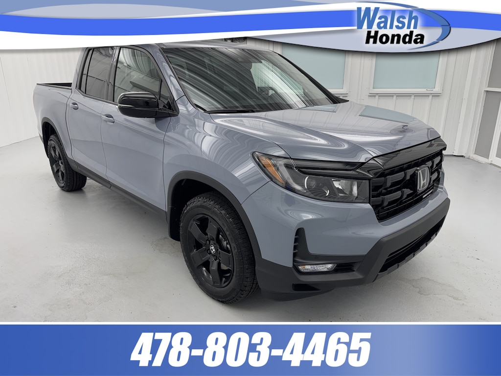 New 2026 Honda Ridgeline Black Edition Truck Crew Cab