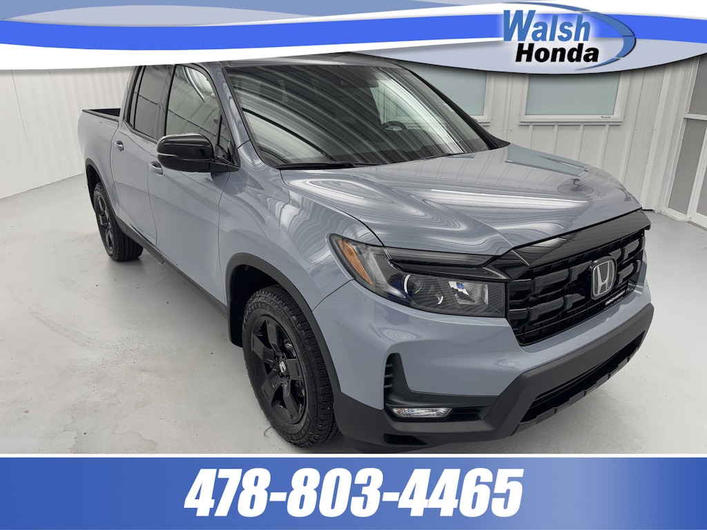 New 2026 Honda Ridgeline Black Edition Truck Crew Cab