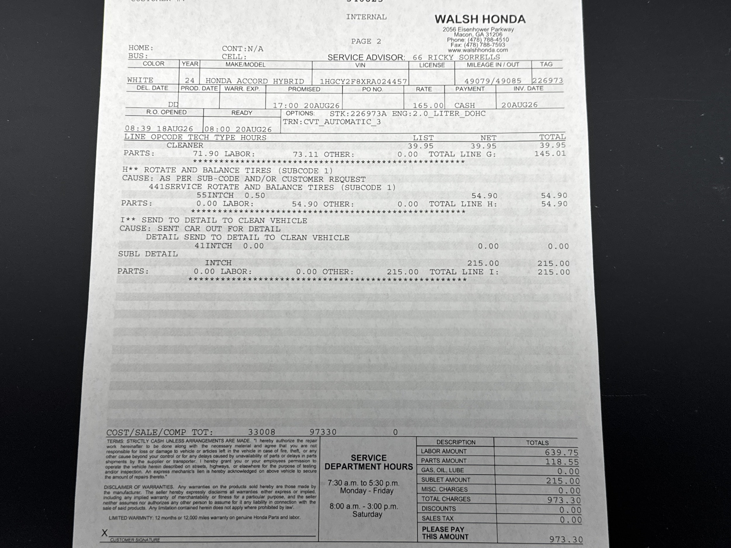 2024 Honda Accord Hybrid Touring - Photo 30