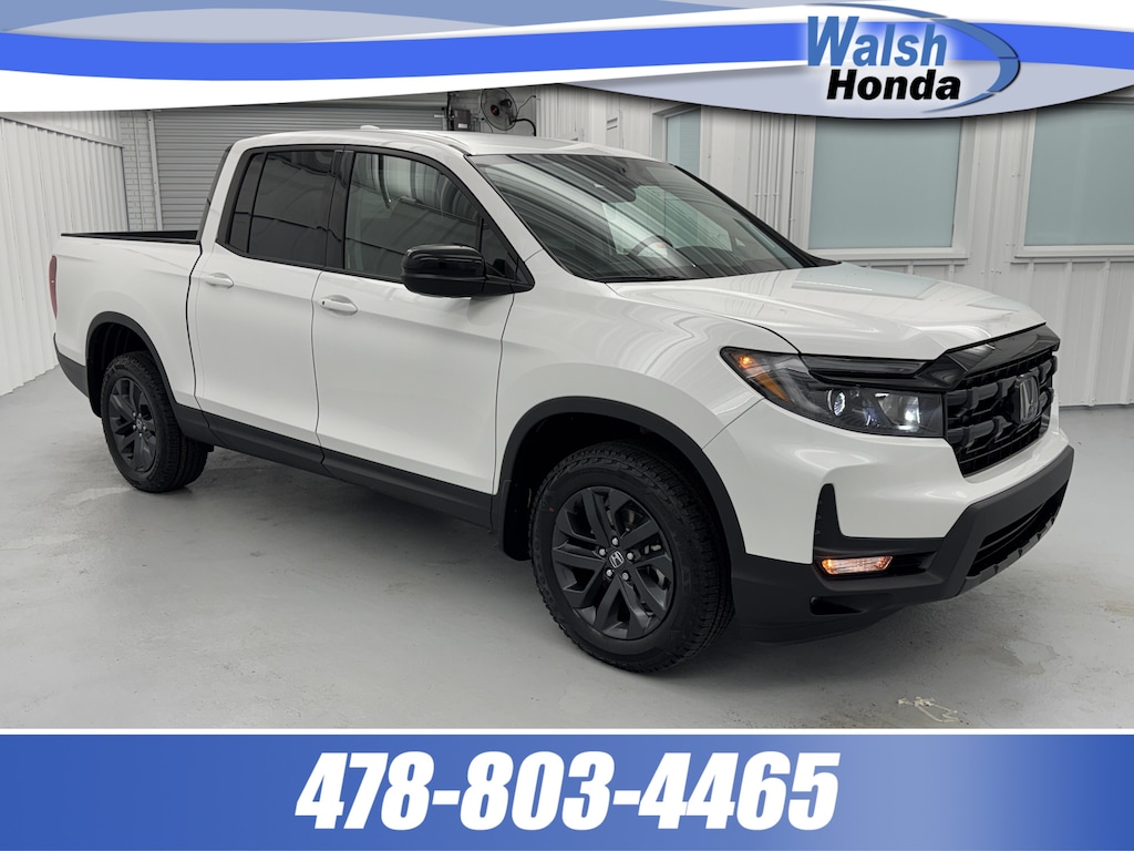 New 2026 Honda Ridgeline Sport Truck Crew Cab