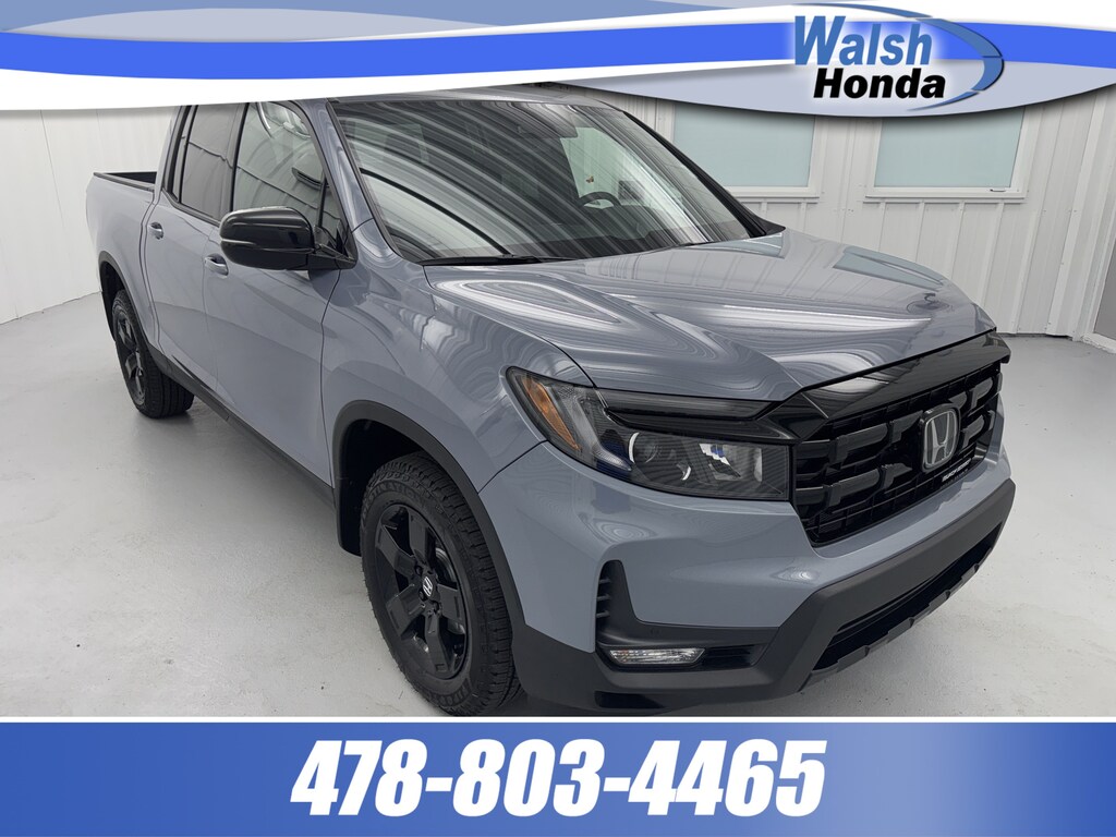 New 2026 Honda Ridgeline Black Edition Truck Crew Cab