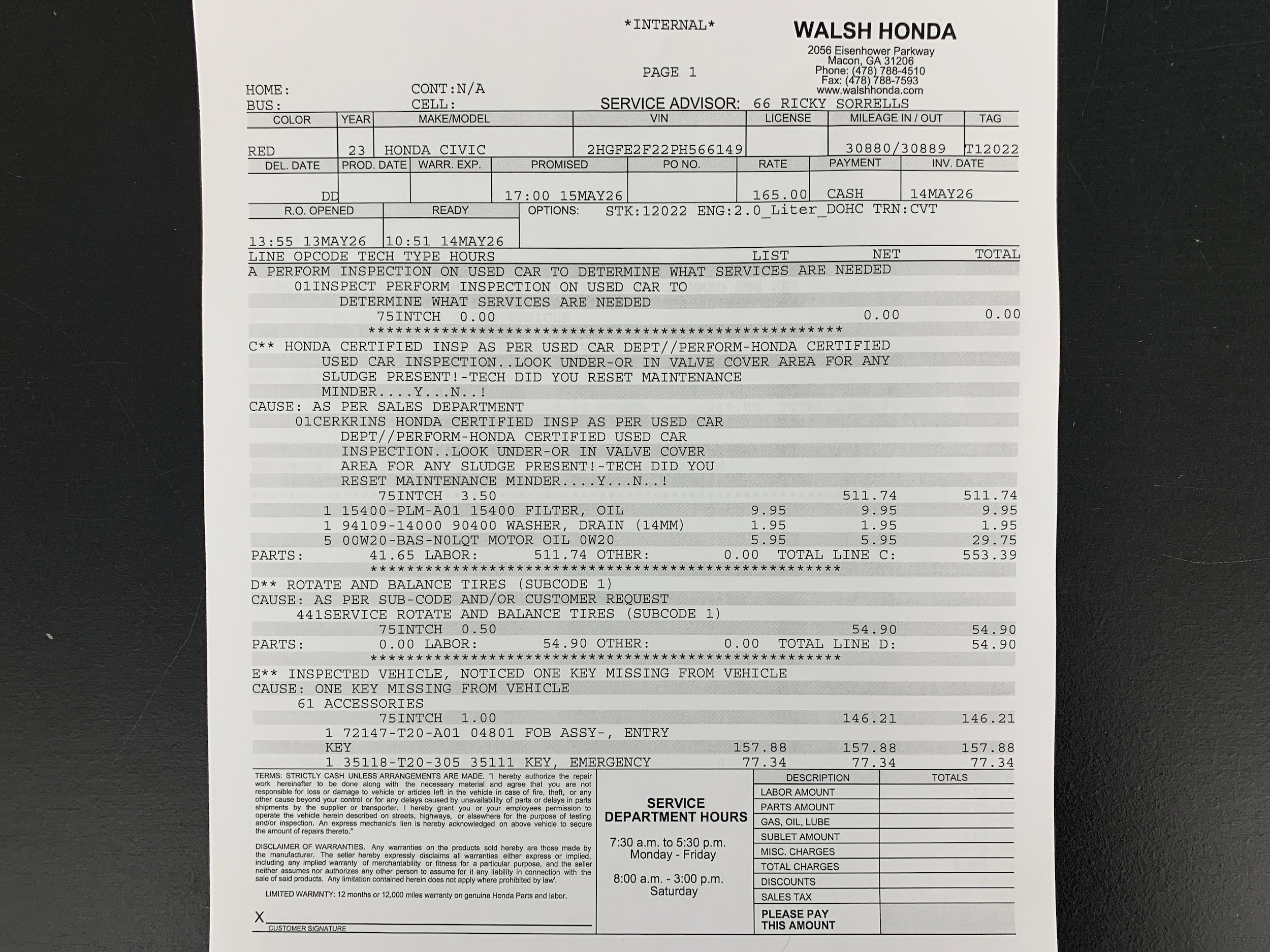 2023 Honda Civic LX - Photo 27