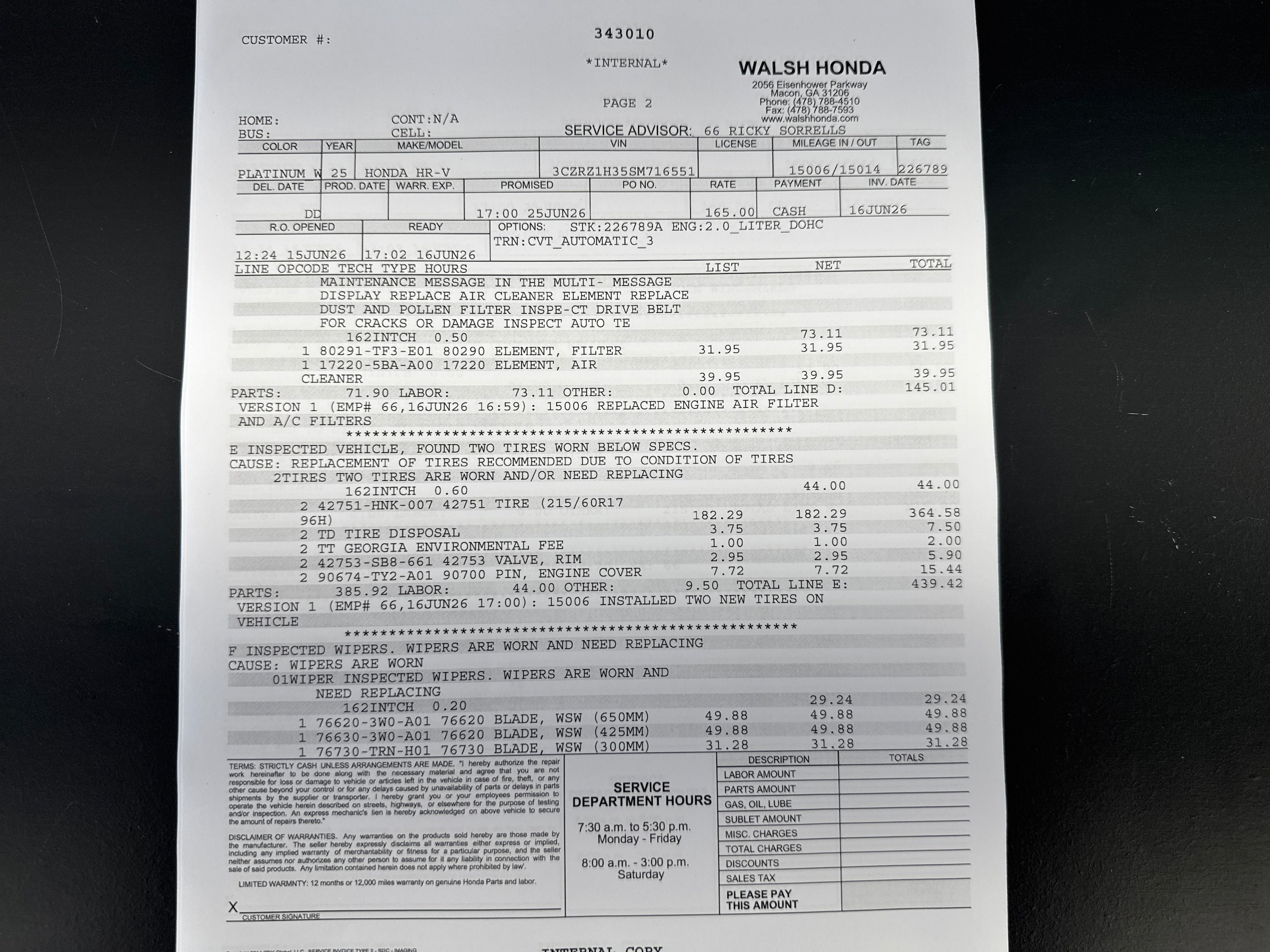 2025 Honda HR-V LX - Photo 26