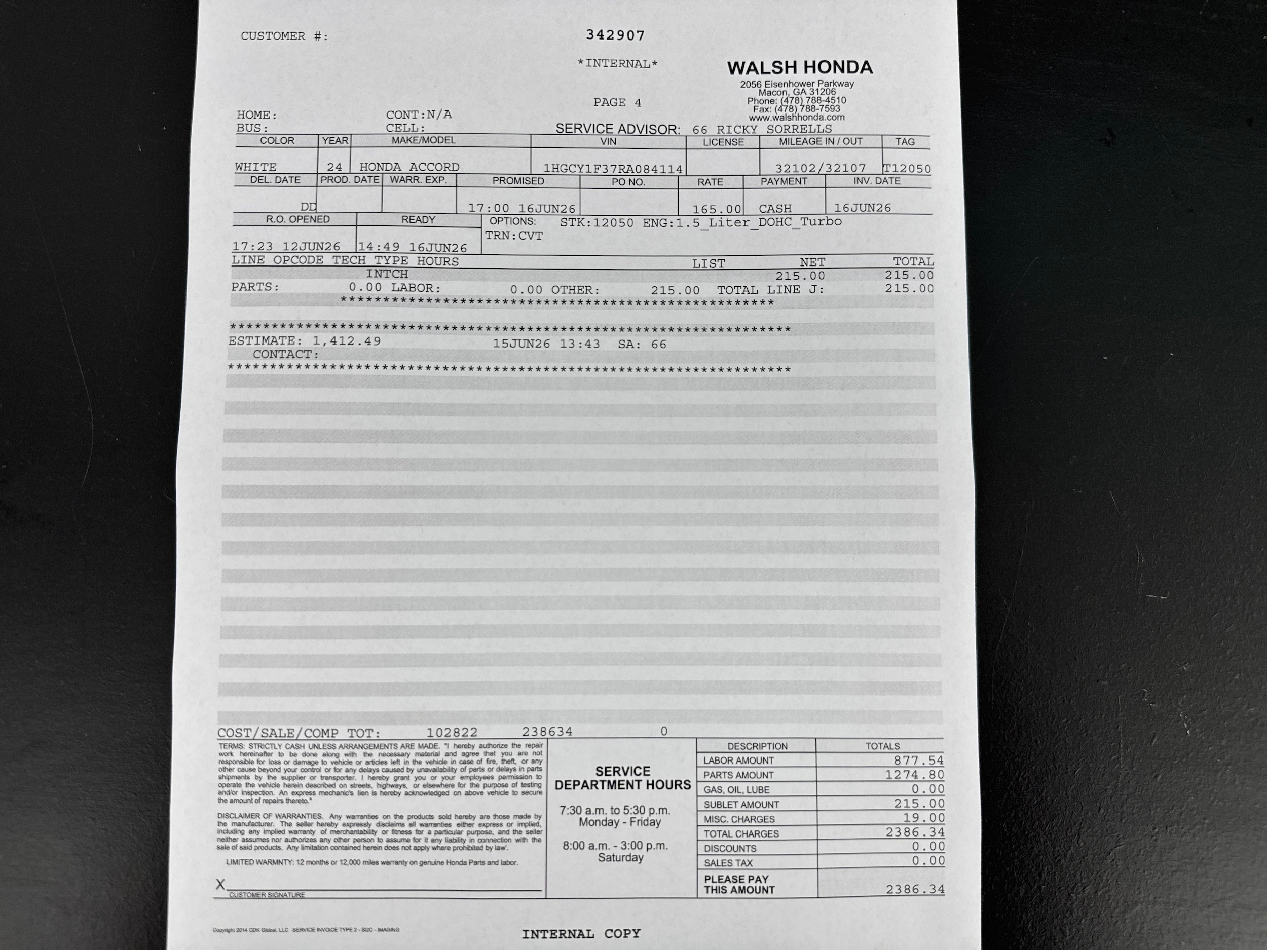 2024 Honda Accord EX - Photo 31