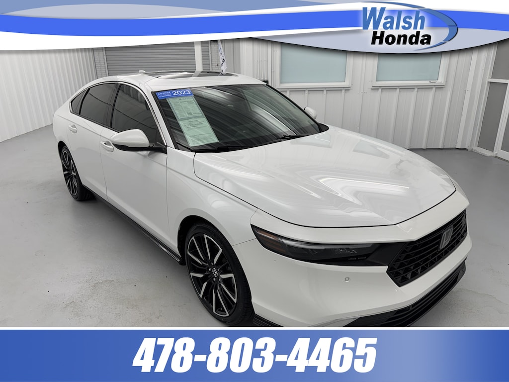 Certified 2023 Honda Accord Hybrid Touring Sedan