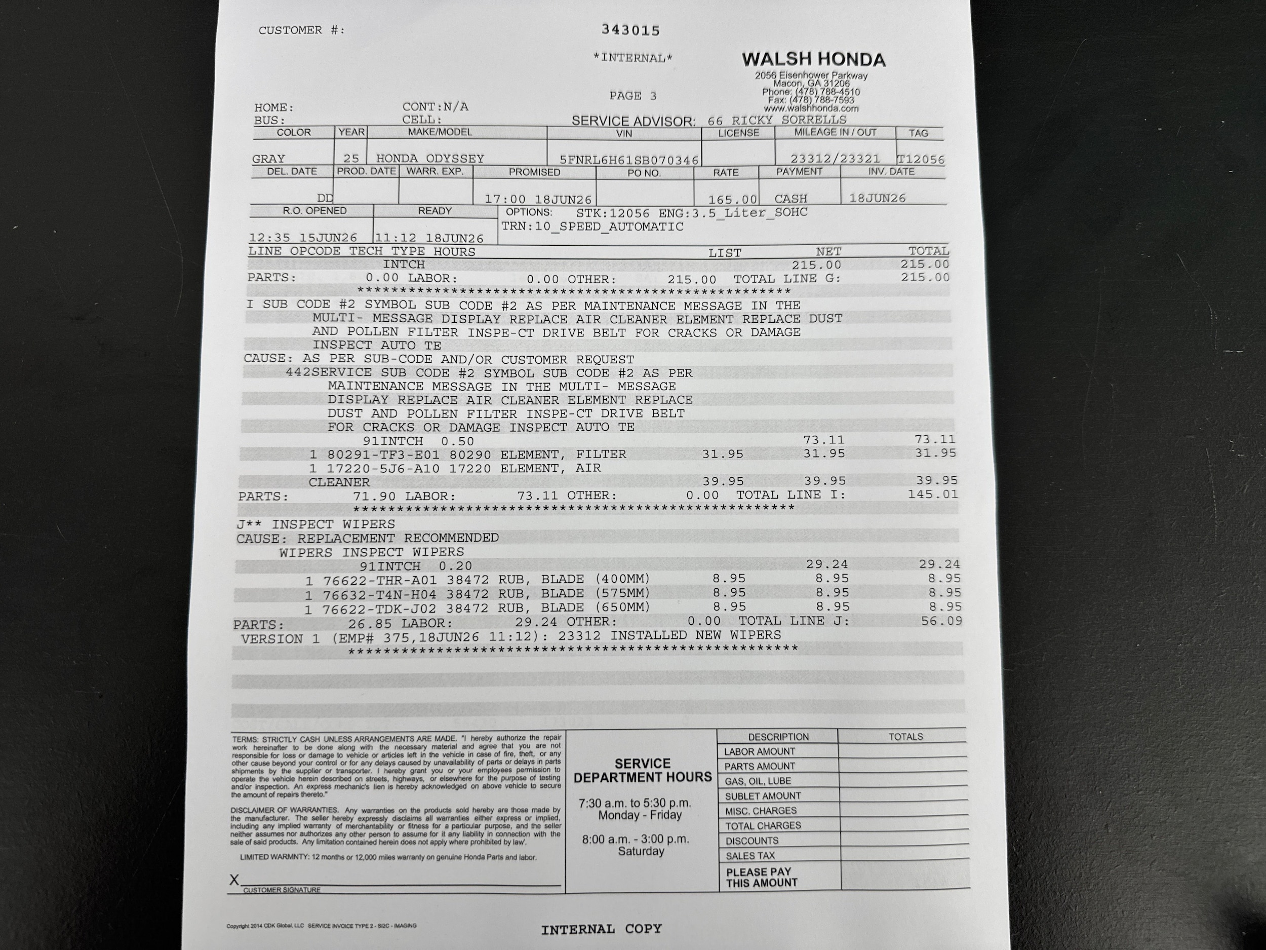 2025 Honda Odyssey EX-L - Photo 32