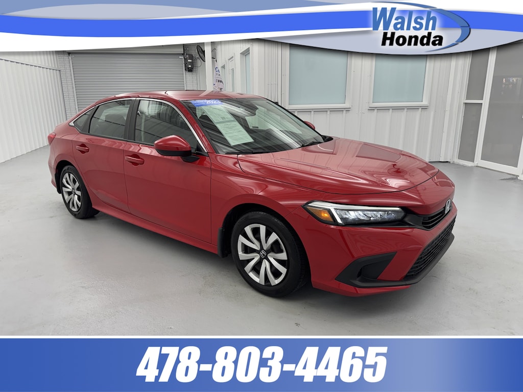 Certified 2023 Honda Civic LX Sedan