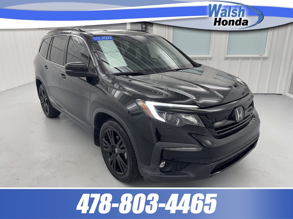 Certified 2022 Honda Pilot Special Edition SUV