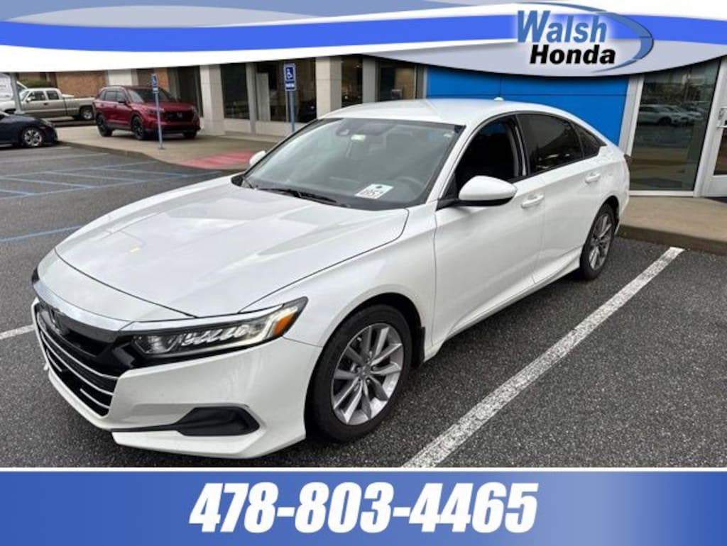 Used 2021 Honda Accord LX 1.5T Sedan