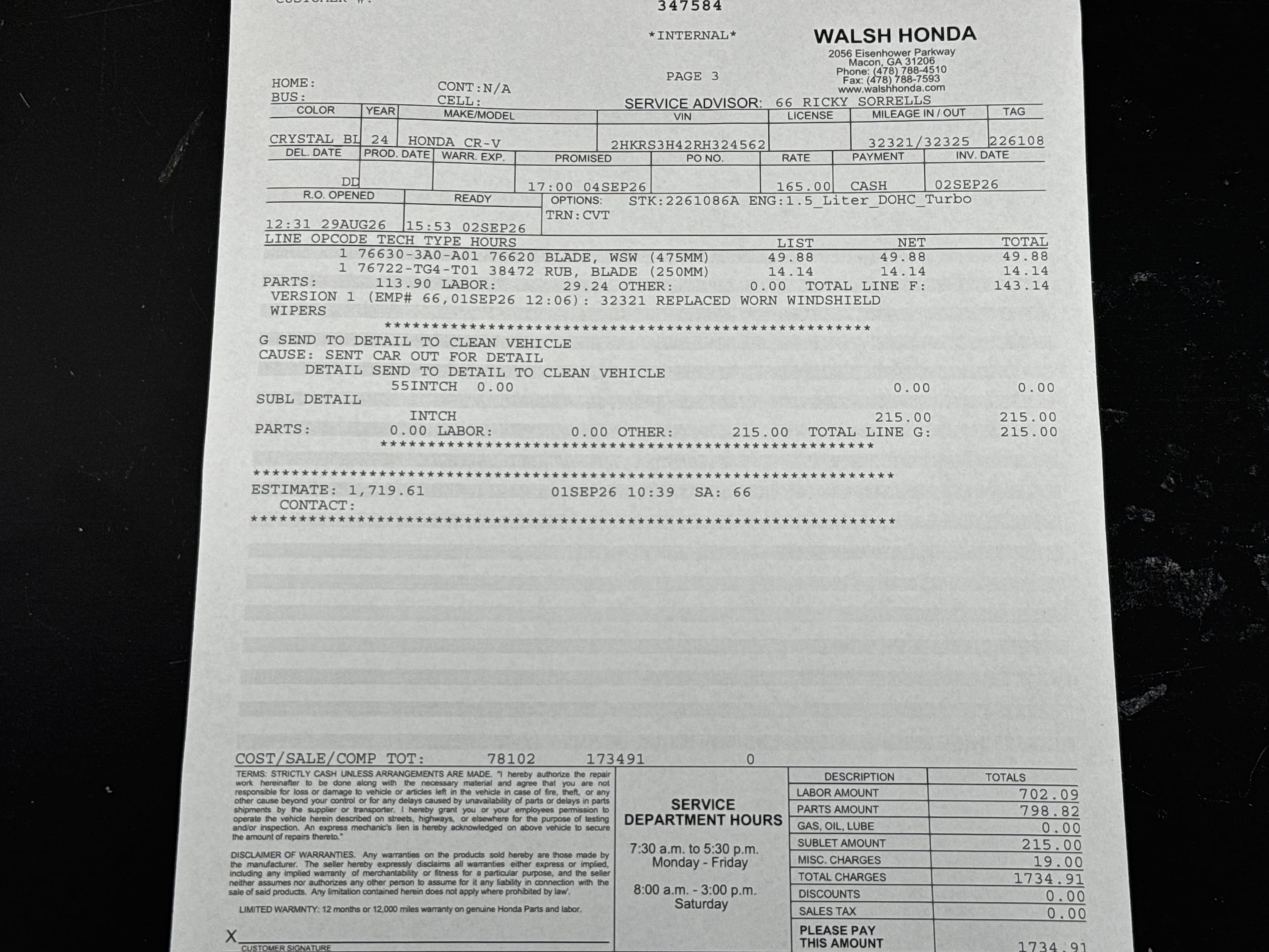 2024 Honda CR-V EX - Photo 10