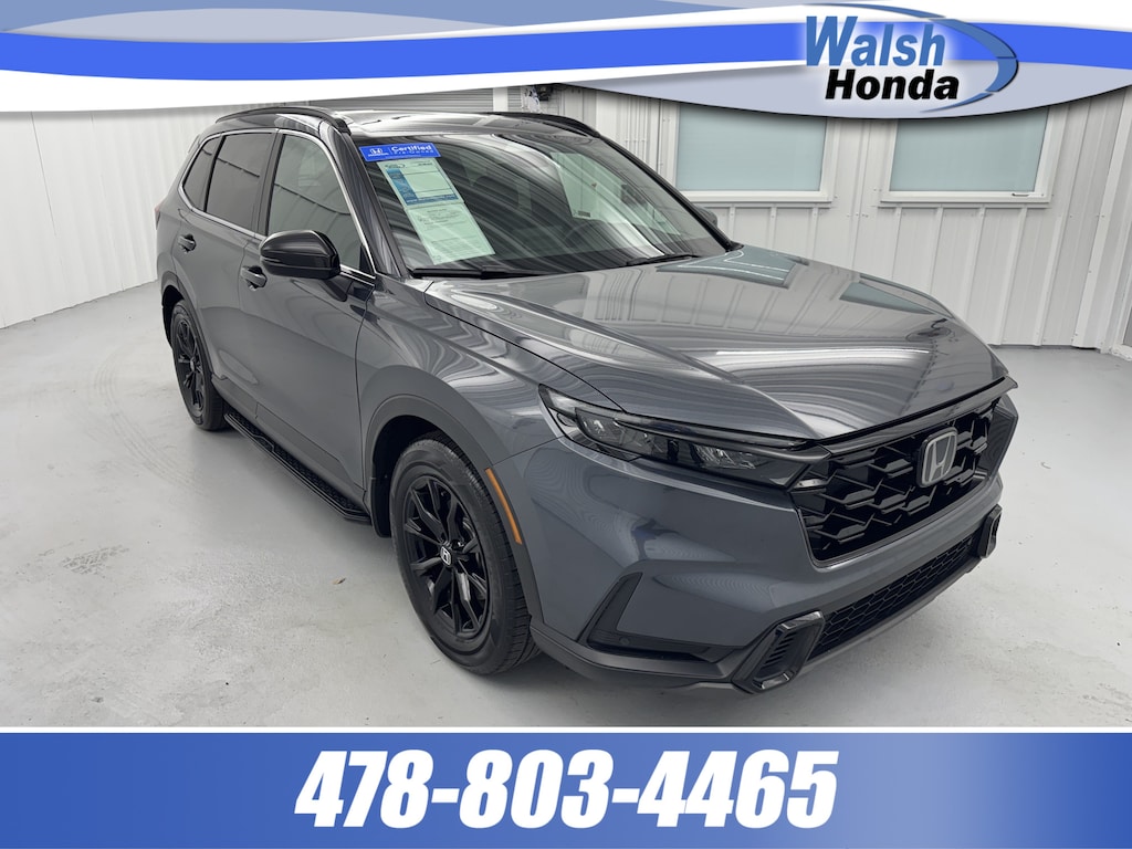 Certified 2024 Honda CR-V Hybrid Sport-L SUV