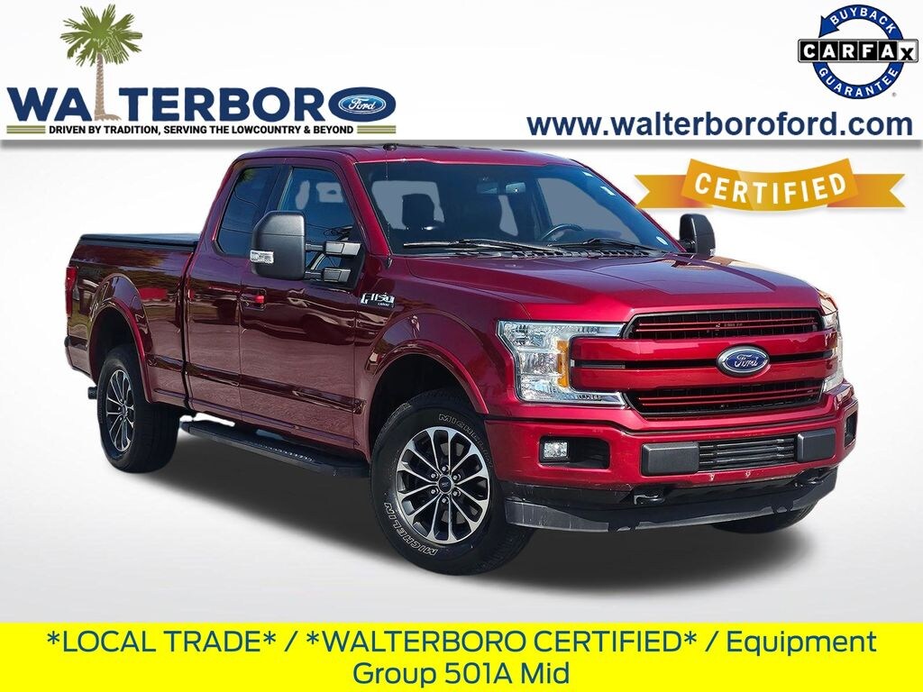 Certified 2018 Ford F-150 Lariat Truck