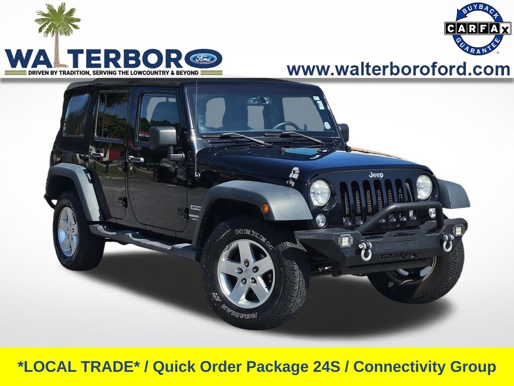 Used 2014 Jeep Wrangler Unlimited Sport SUV
