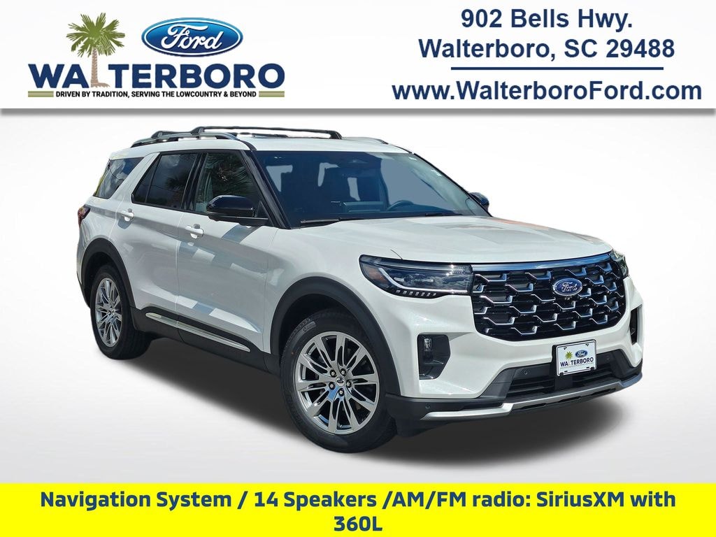 New 2026 Ford Explorer Platinum SUV