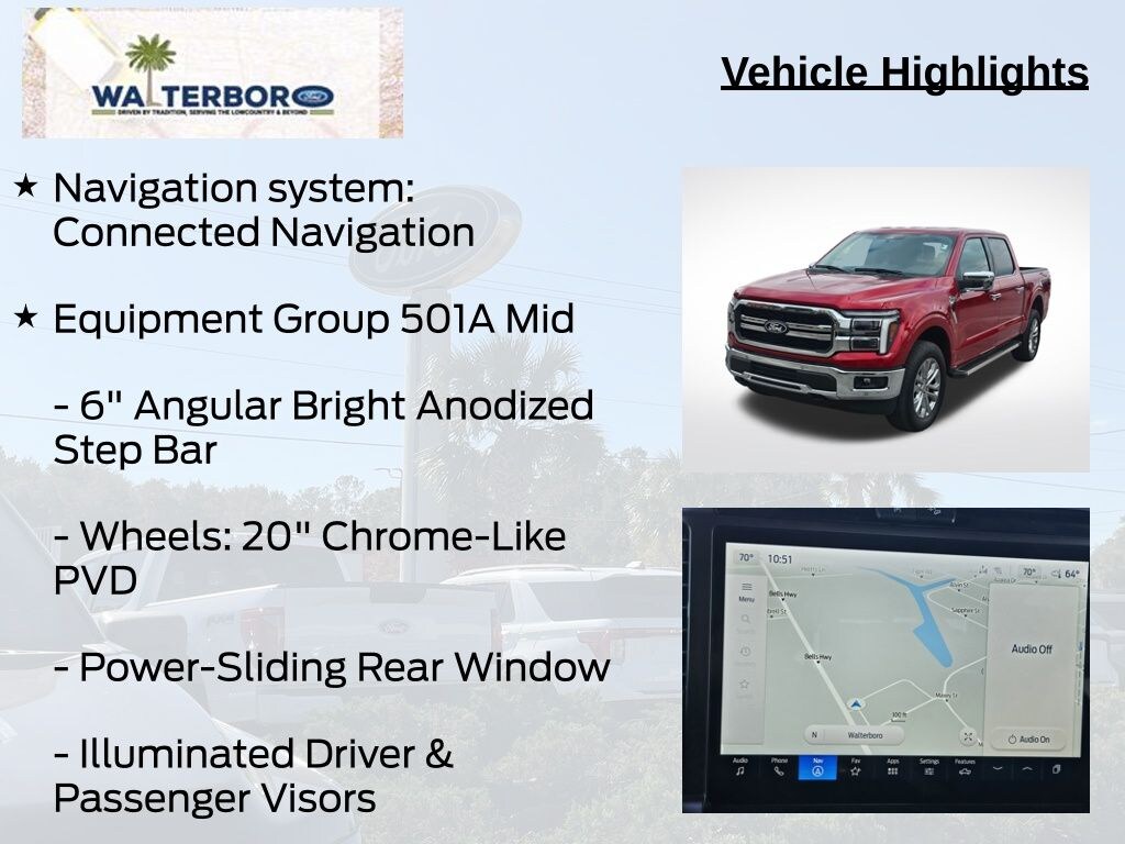 New 2025 Ford F-150 Lariat Truck