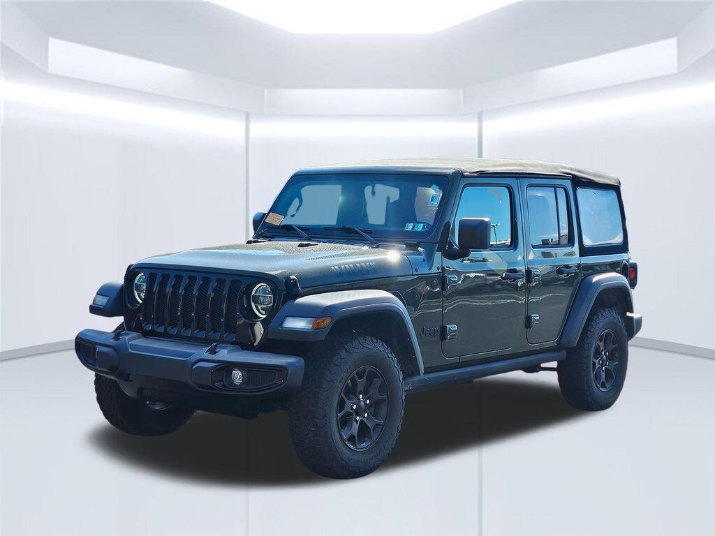 Certified 2022 Jeep Wrangler Unlimited Willys SUV