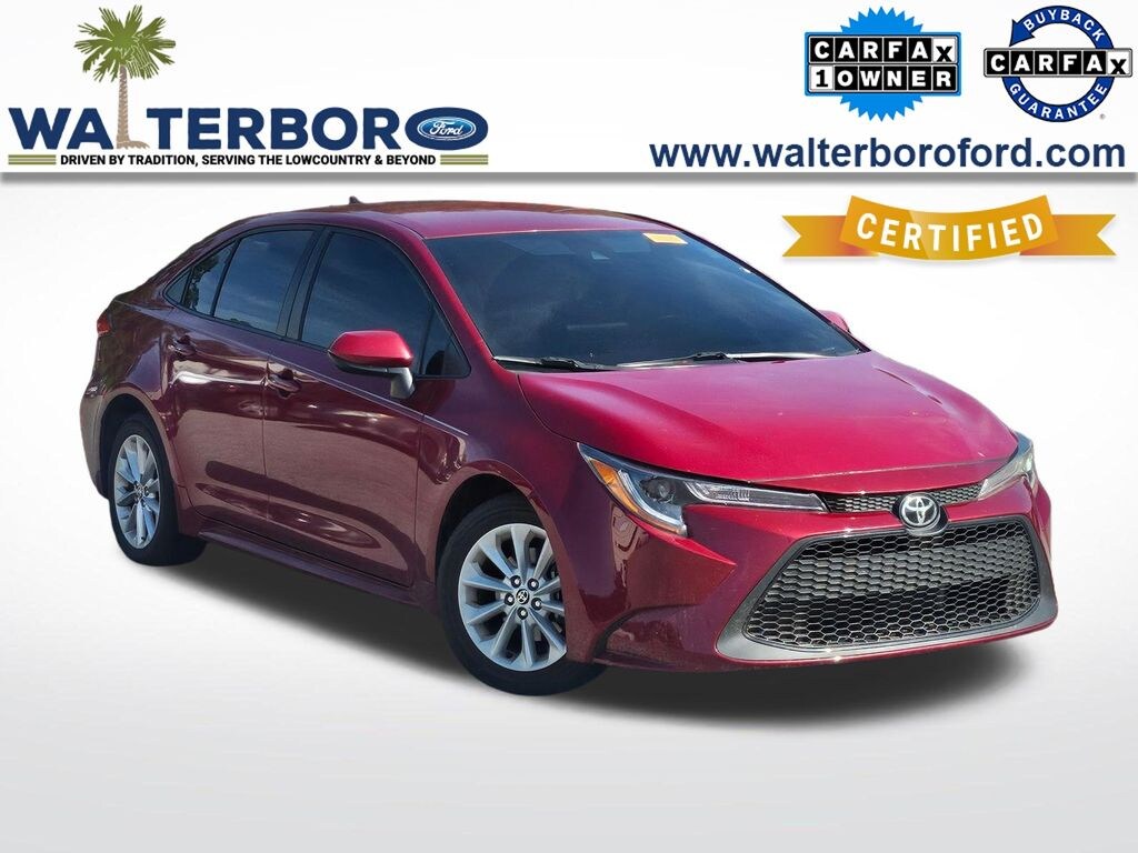 Certified 2022 Toyota Corolla LE Sedan