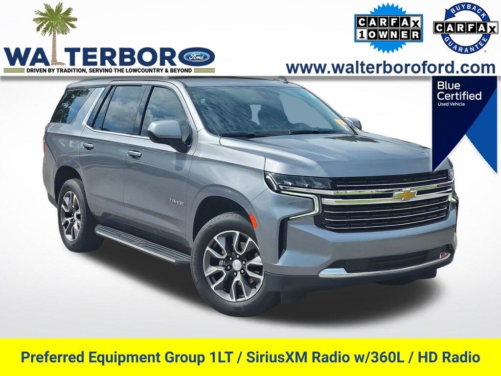 Certified 2021 Chevrolet Tahoe LT SUV