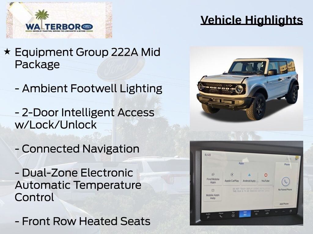 New 2025 Ford Bronco Big Bend SUV