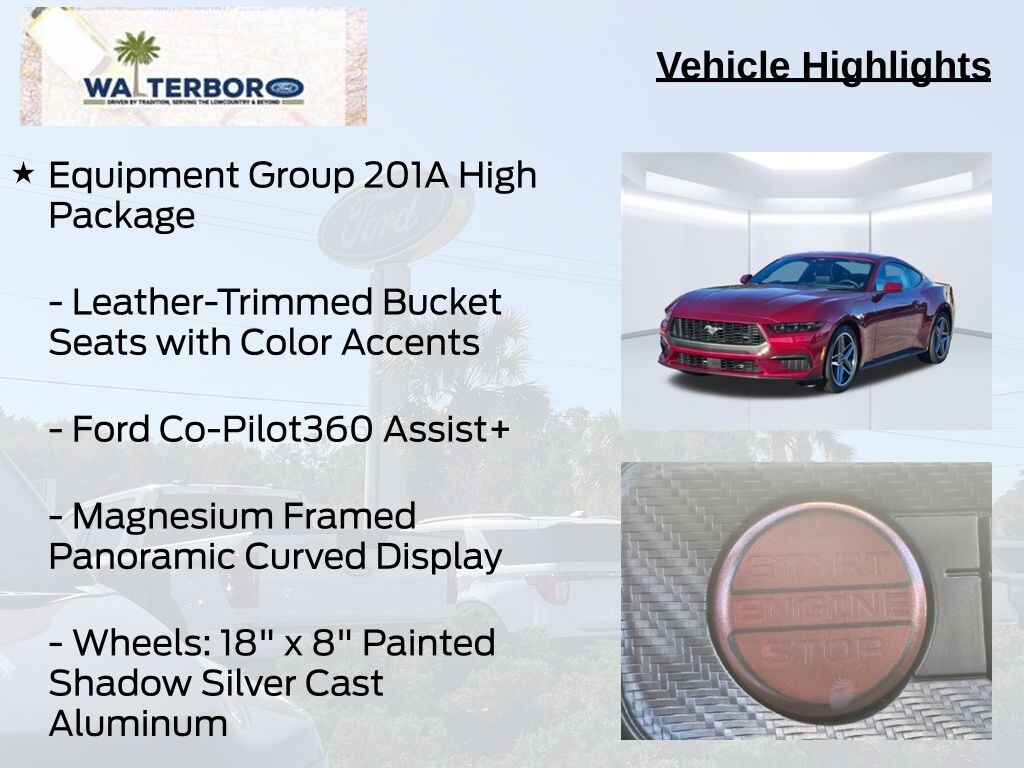 New 2026 Ford Mustang Ecoboost Premium Coupe