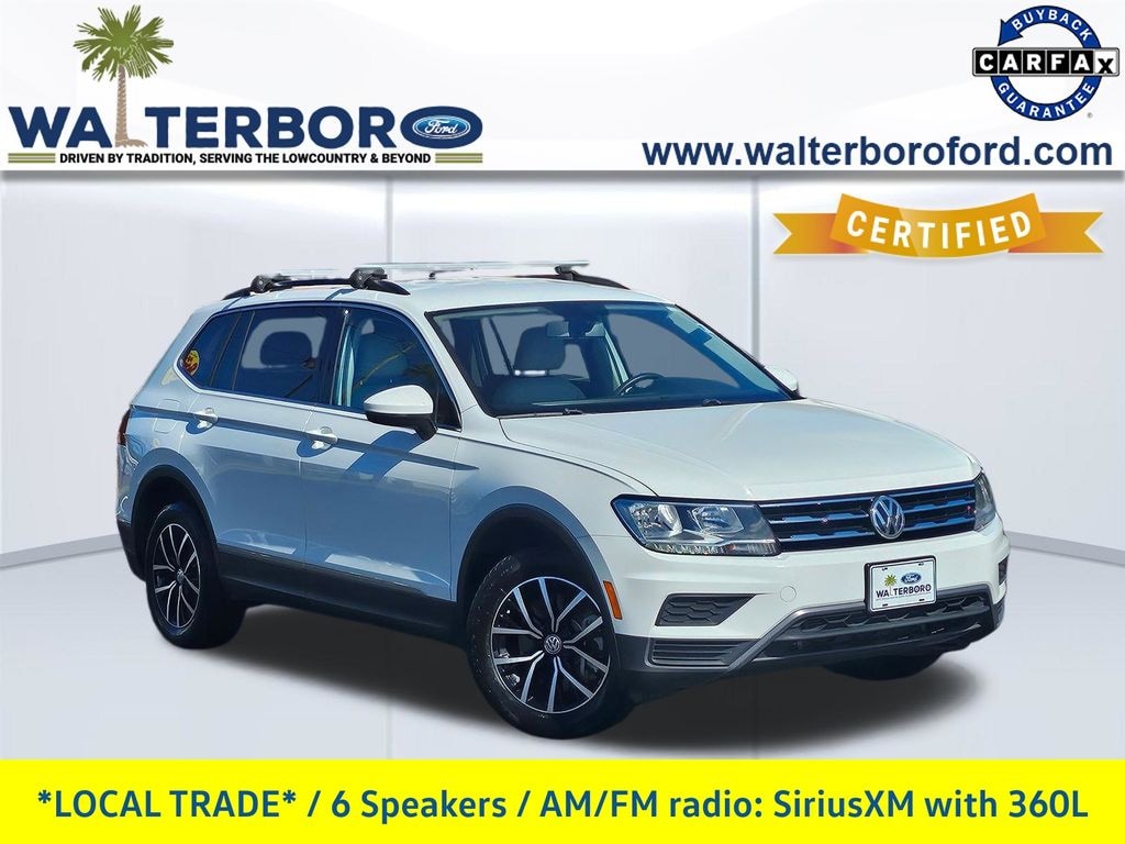 Certified 2021 Volkswagen Tiguan 2.0T SE SUV