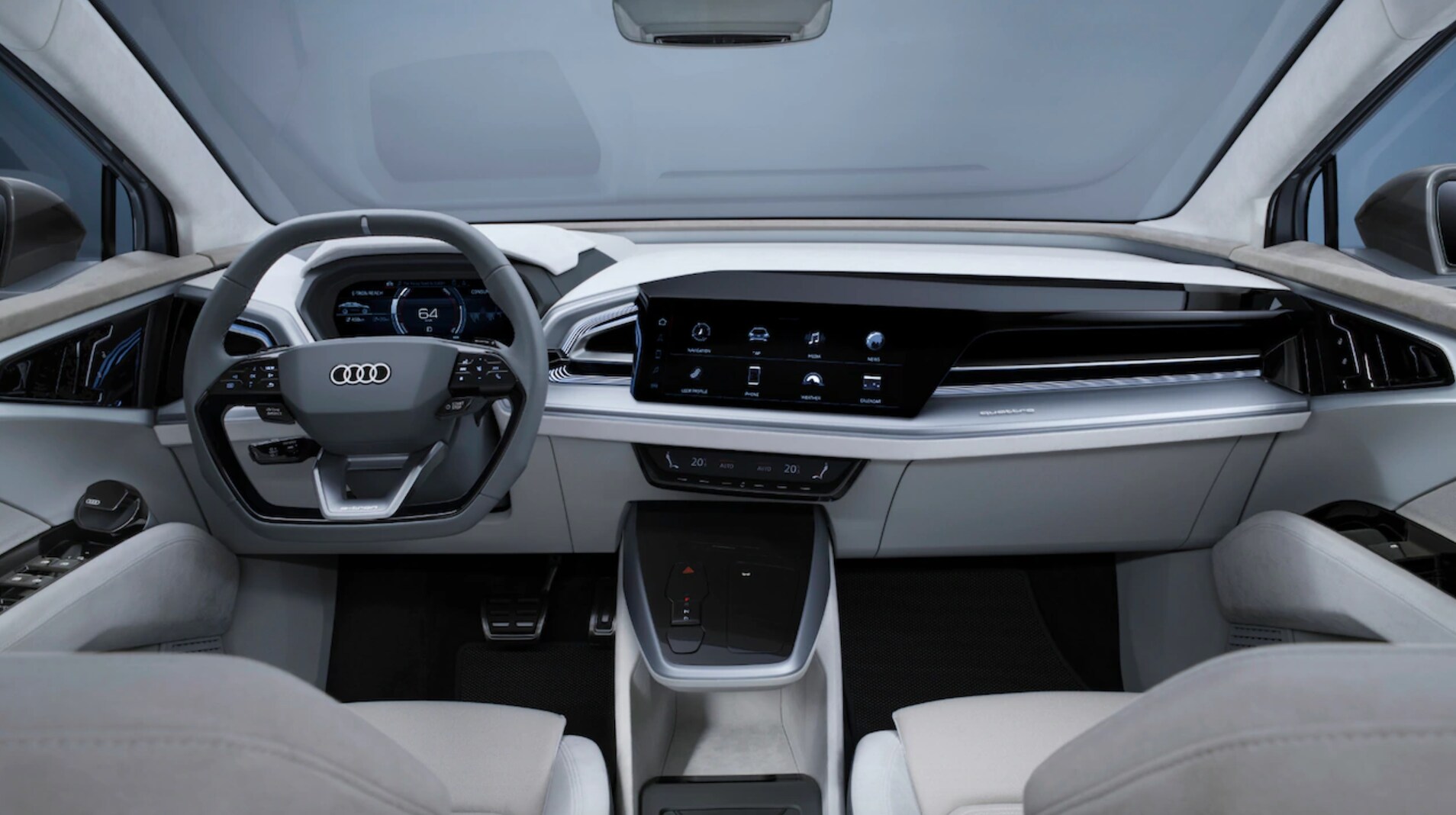 Audi Q4 Sportback e-tron Concept interior cockpit