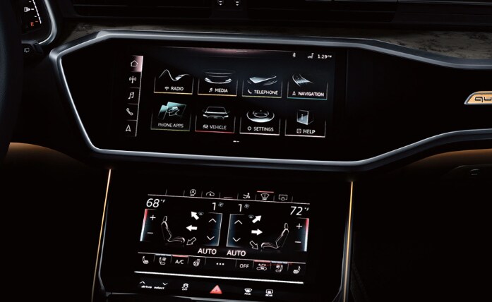 Audi A6 dashboard display