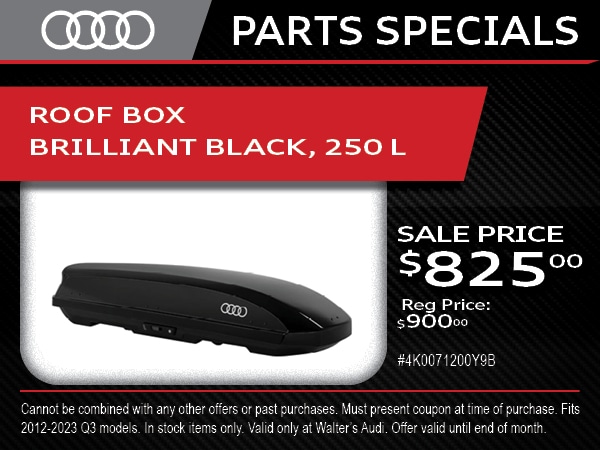 Audi Parts Coupons in Riverside, CA  Parts & Accessories Specials at  Walter's Audi
