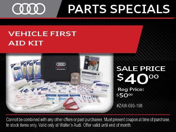 Audi service parts discount