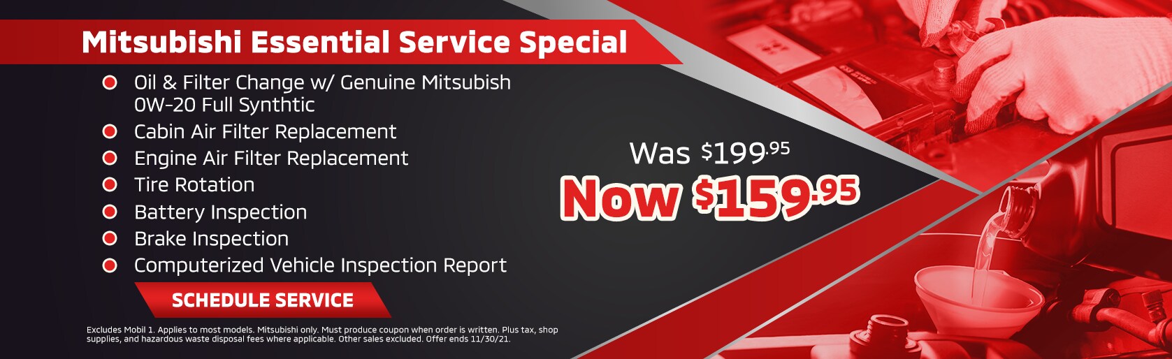 Essential Service Coupon Special