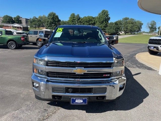 Used 2015 Chevrolet Silverado 2500HD LTZ with VIN 1GC1KWE89FF552859 for sale in Kansas City