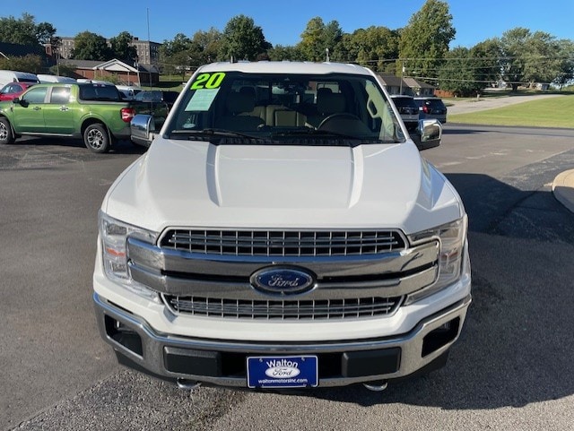 Used 2020 Ford F-150 Lariat with VIN 1FTFW1E45LKD75241 for sale in Kansas City