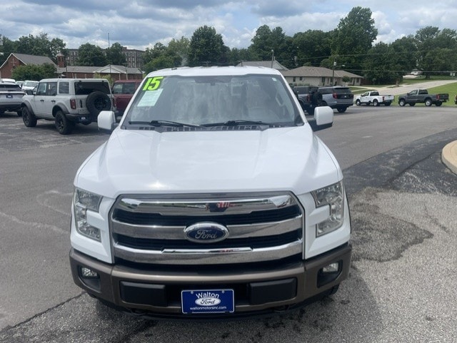 Used 2015 Ford F-150 Lariat with VIN 1FTEW1EP2FKD67348 for sale in Kansas City