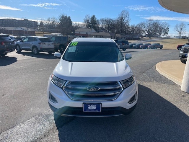 Used 2018 Ford Edge Titanium with VIN 2FMPK4K98JBB44757 for sale in Kansas City