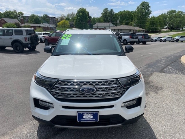 Used 2022 Ford Explorer Limited with VIN 1FMSK8FH1NGA97797 for sale in Kansas City