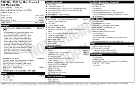 2022 Ram 1500 Big Horn/Lone Star Truck Quad Cab