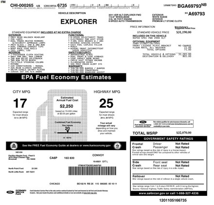 2011 Ford Explorer XLT SUV