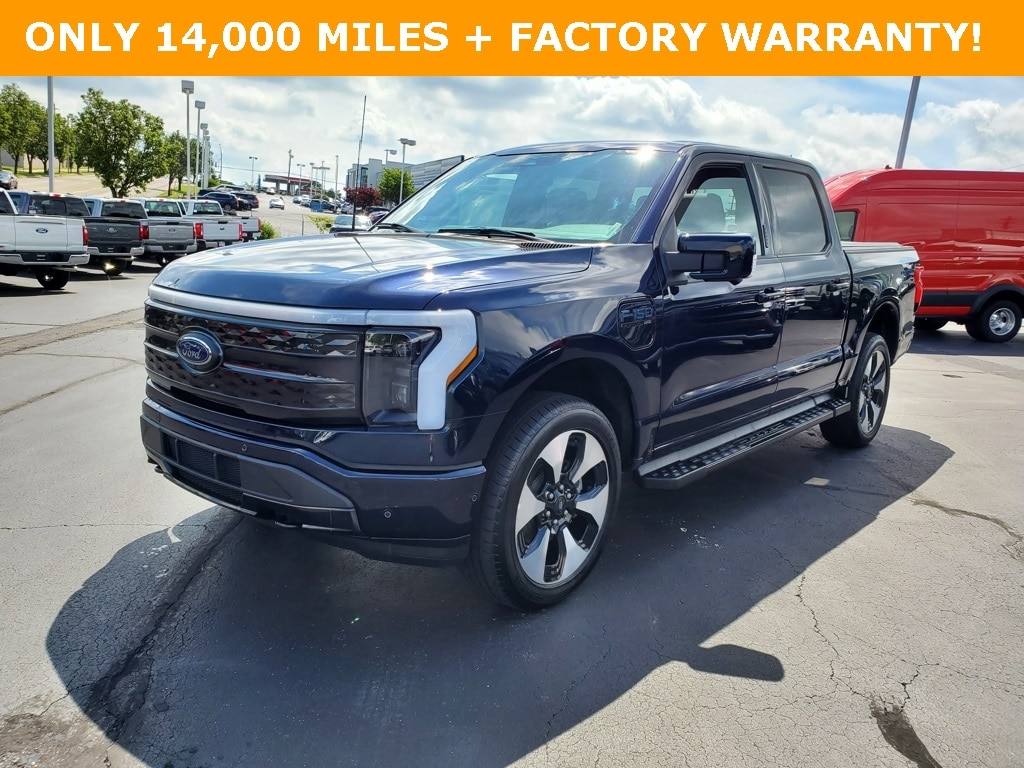Used 2023 Ford F-150 Lightning Platinum with VIN 1FT6W1EV1PWG18342 for sale in Cincinnati, OH